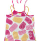 Y2k C&A Sleeveless Top Pink White - L