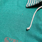 Vintage Stone Island Marina Turquoise Gray Sweatshirt 1980s | M