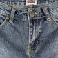 Y2k Colours of the World Denim Flared Jeans Pants Blue - S