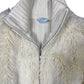 Y2k Oasis Knit Zip Sweatshirt White - L