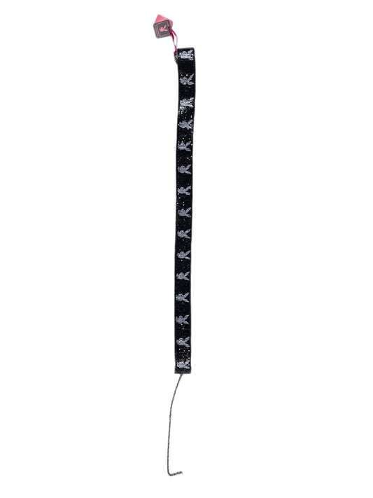 Y2k Playboy Metal Mesh Belt Black 2004