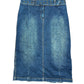 Y2k El Corte Ingles Denim Skirt Blue - L