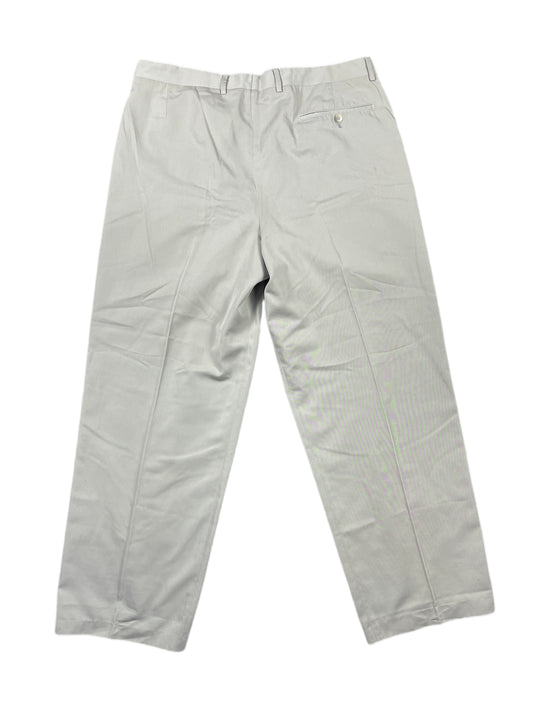 Vintage Seo Elegant Suit Pants Gray - L