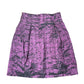 Frankie Morello Silk Skirt Purple - XS