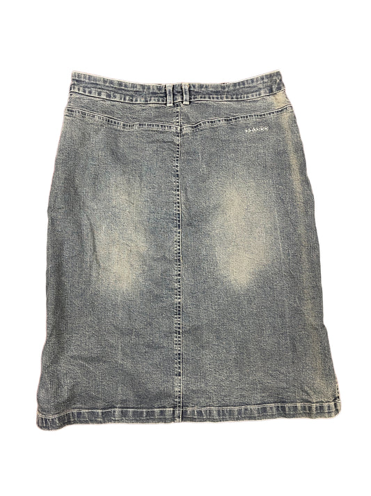 Bershka Denim Skirt Blue - S