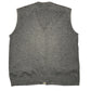 Vintage Sportman Knitted Vest Gray Green - XL