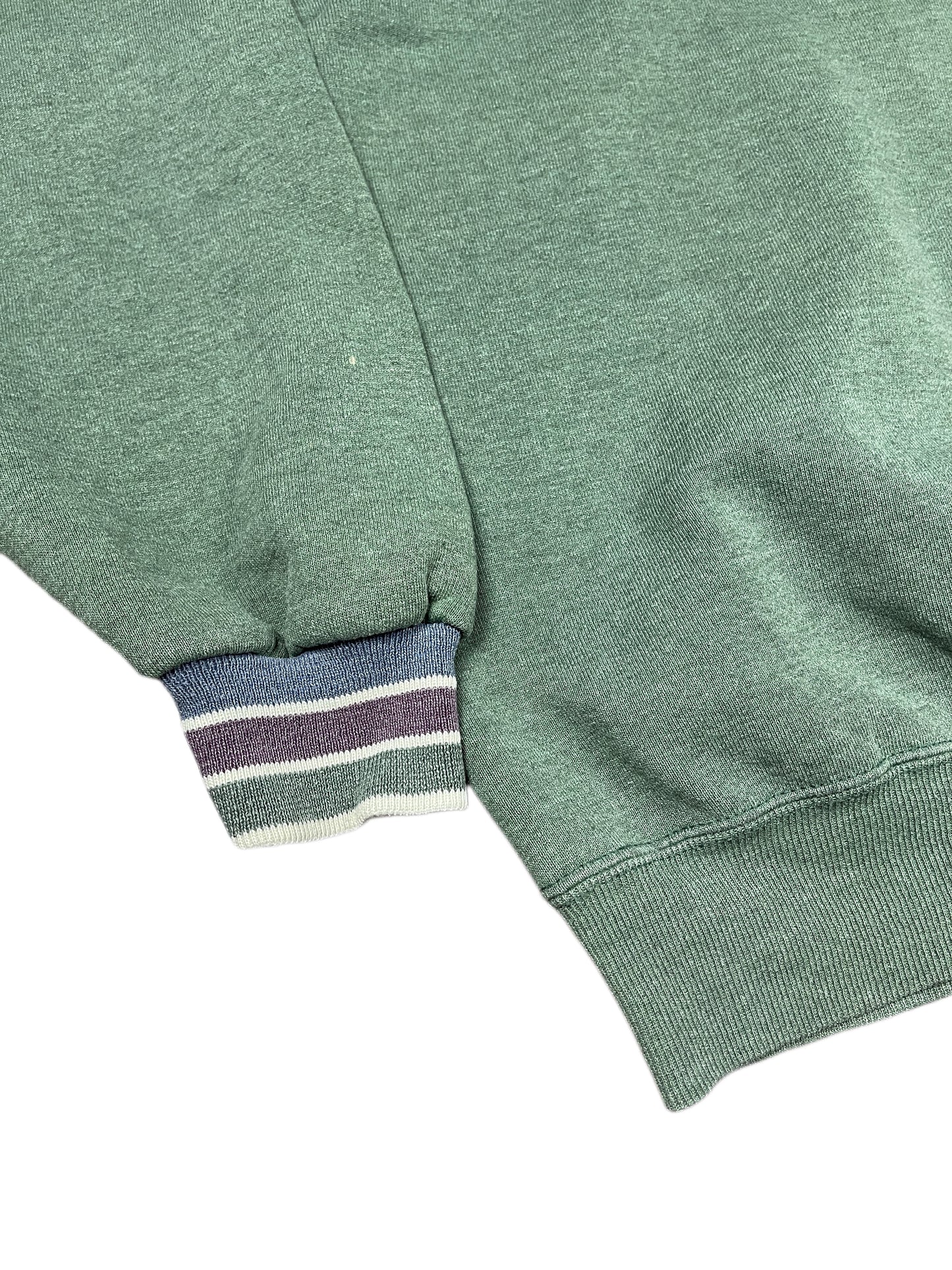 Vintage Jerzees Super Sweatshirt Green - XL