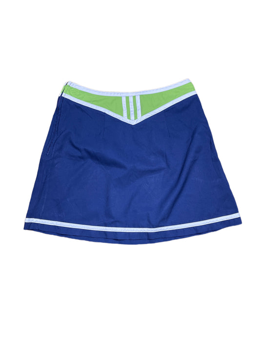 Vintage 2000s Adidas Sport Tennis Skirt Navy Green M