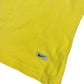 Y2k Nike 2000s Short Sleeve Top Yellow - M