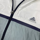 Vintage Adidas 1999-2005 Sport Jacket Gray White - S