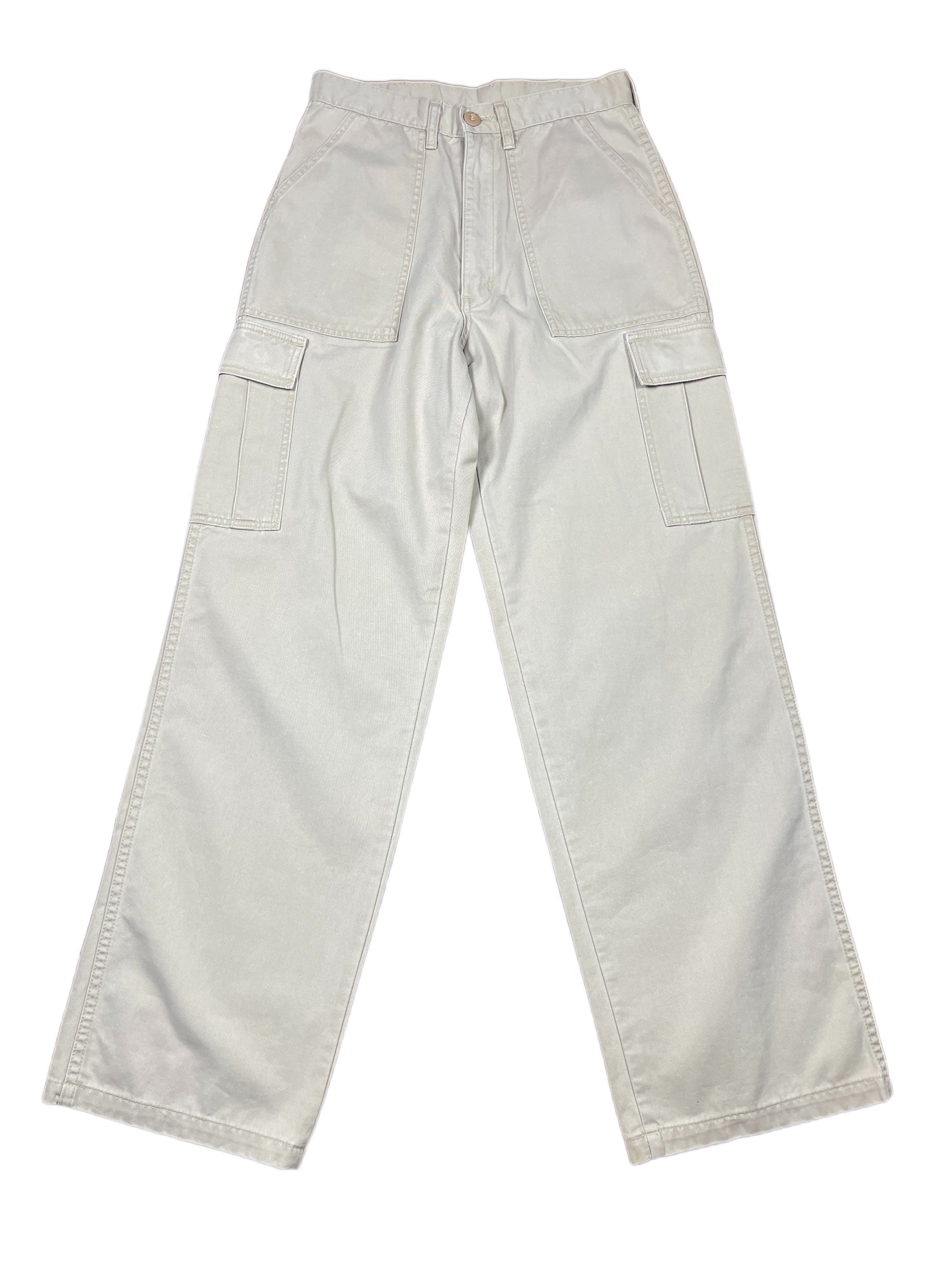Vintage Edwin Cargo Pants Beige Cream - M