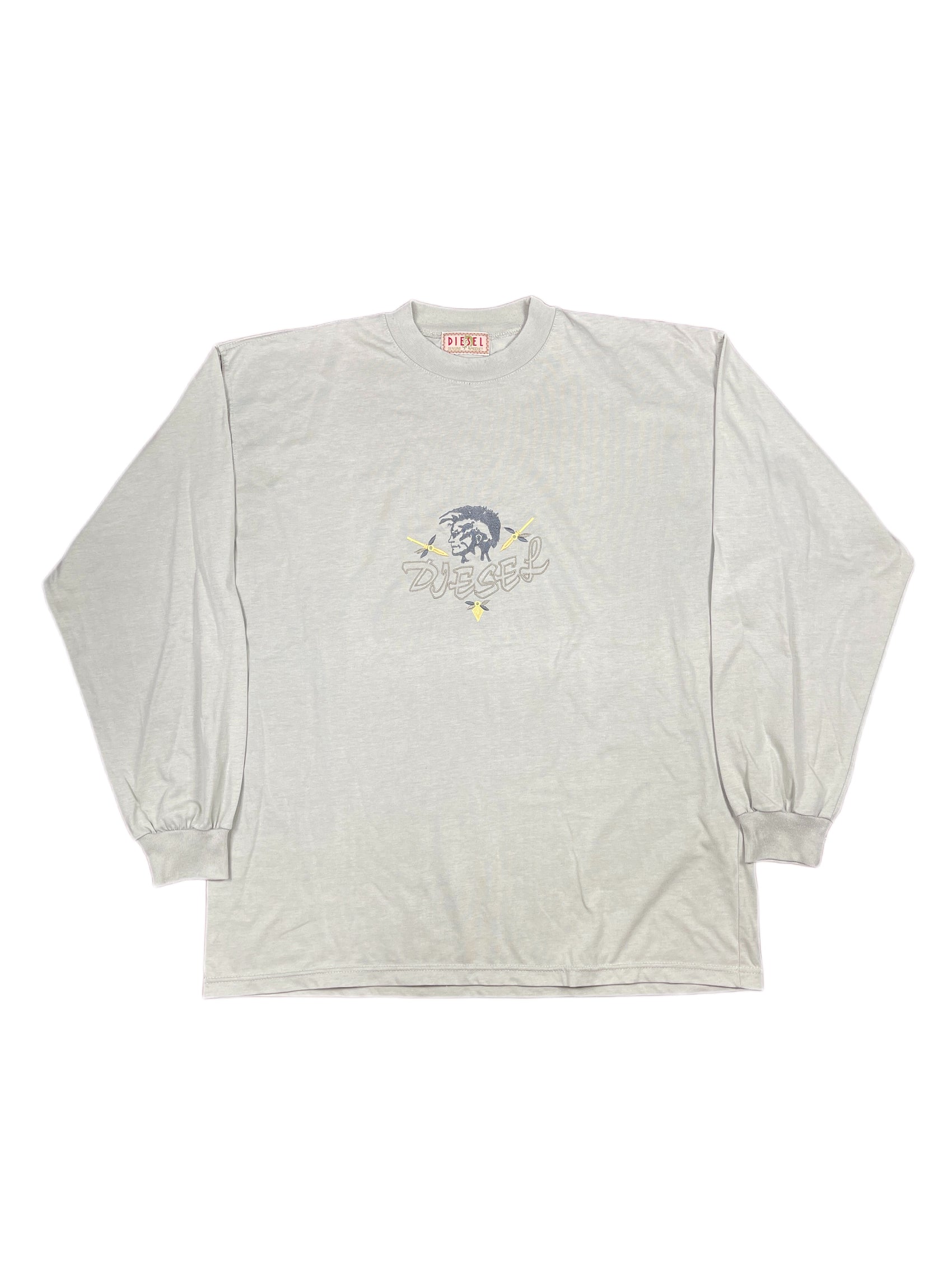 Y2k Diesel Longsleeve Gray - L/XL