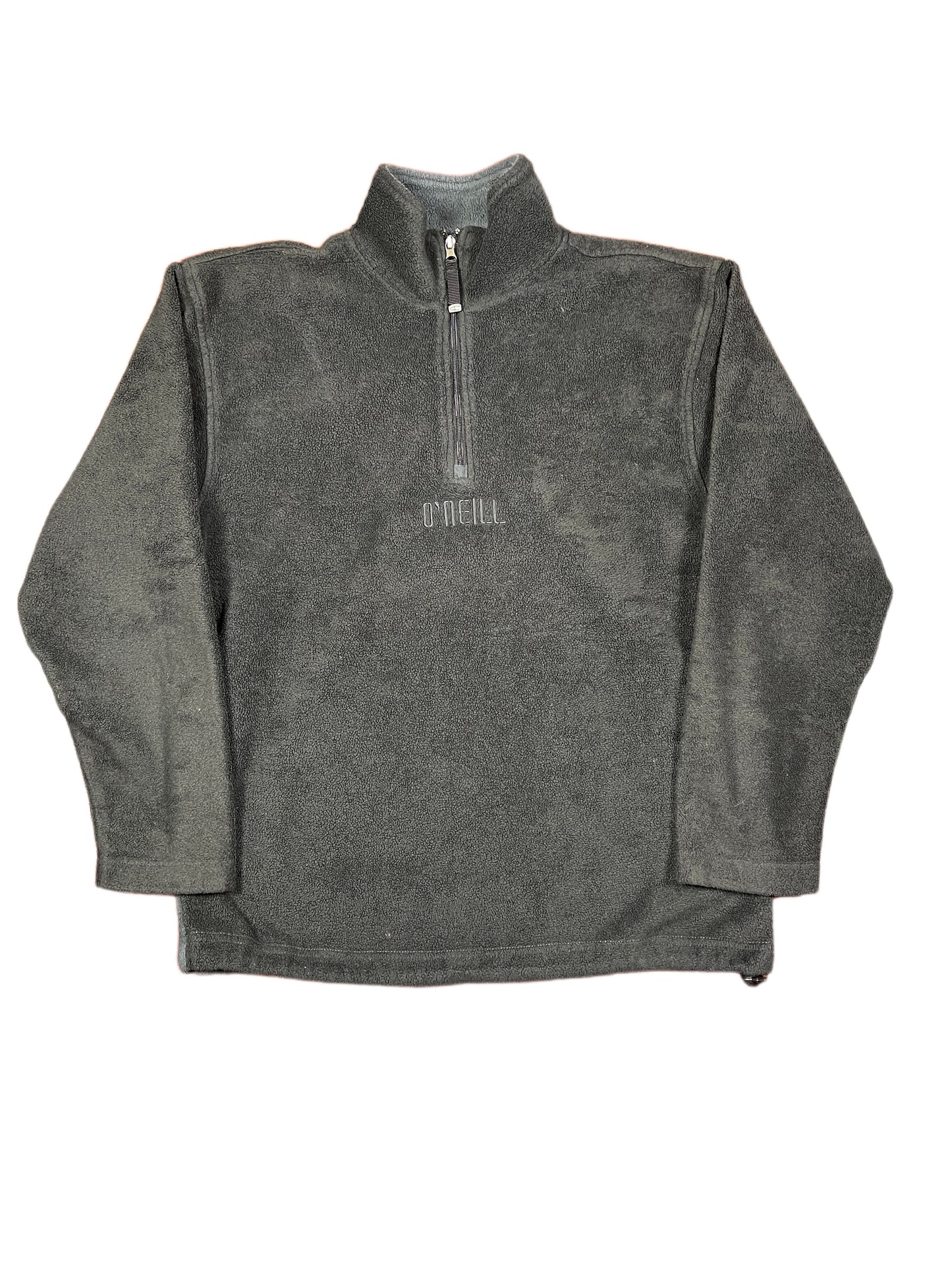 Y2k O'Neill Fleete Zip Sweatshirt Black - S