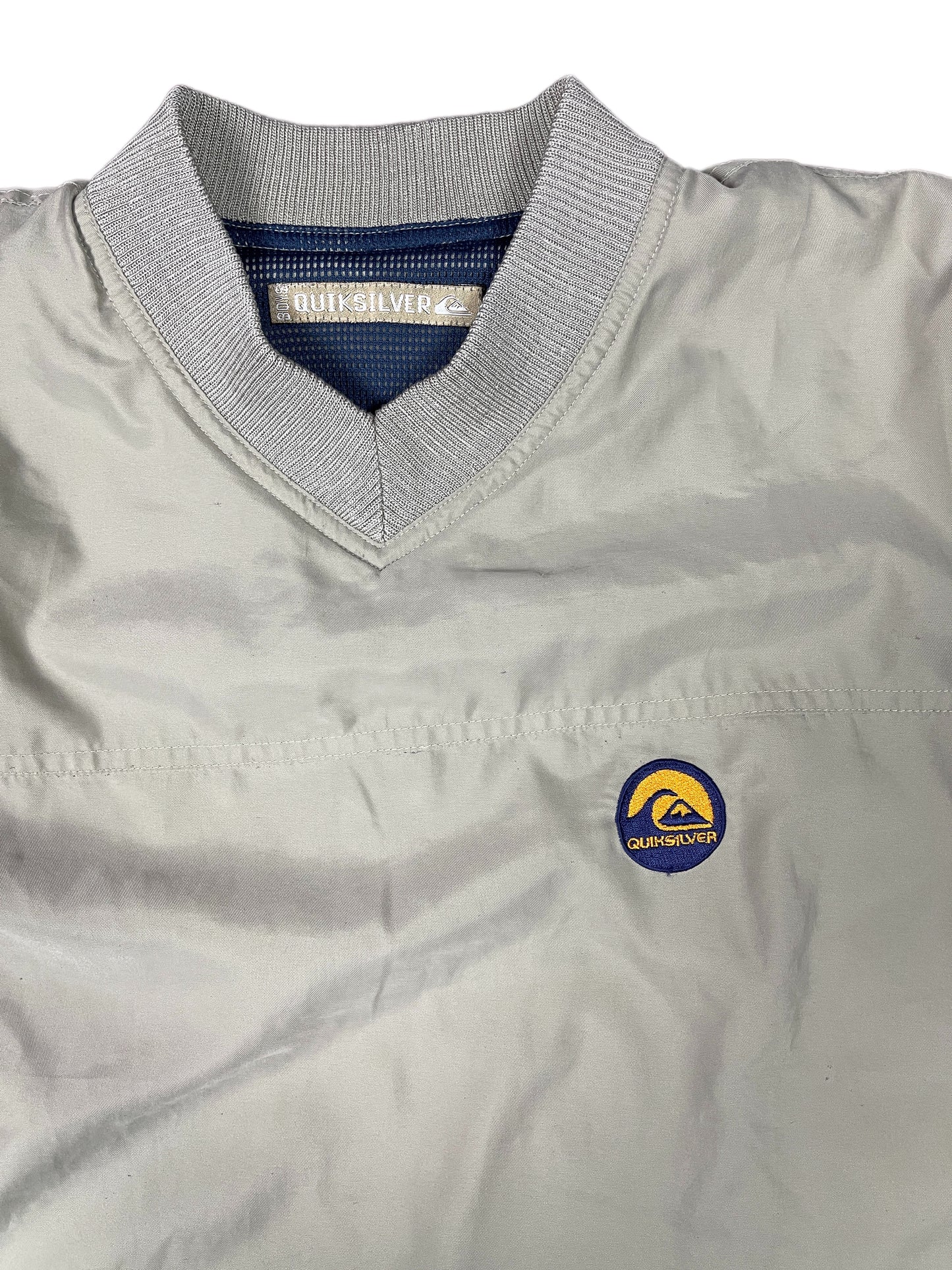 Y2k Quiksilver Sweatshirt Beige - XS