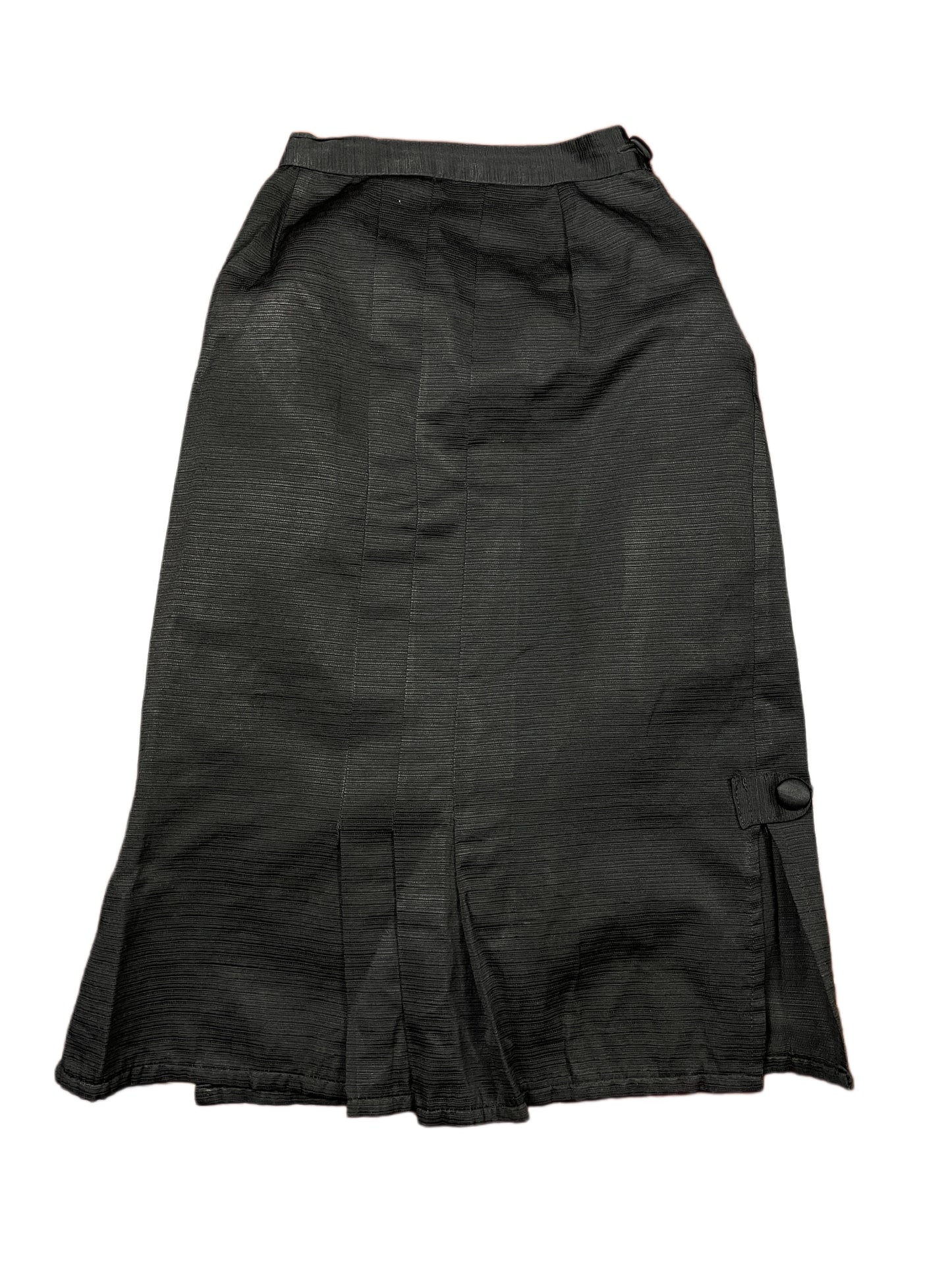 Vintage High Waist Skirt Black - S/M