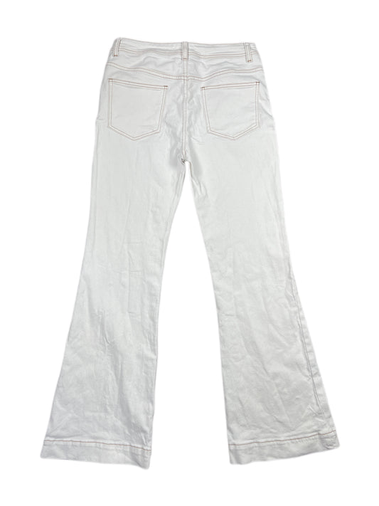 Carlota & Co Flared Denim Pants White - XL