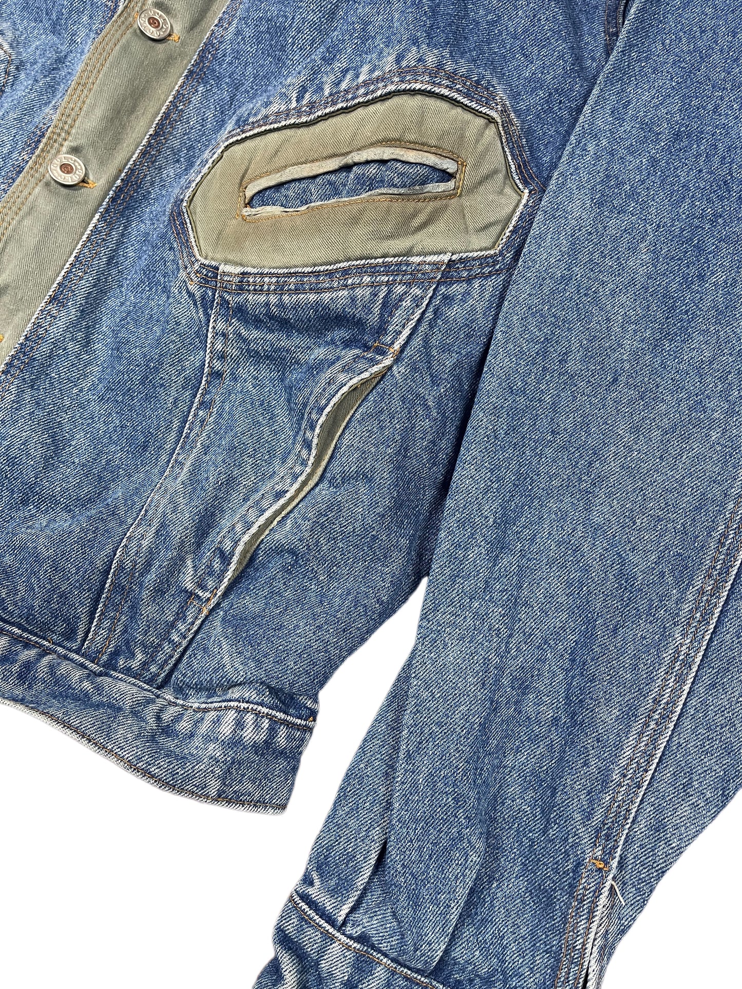 Vintage Golo Golo Denim Jacket Blue - M