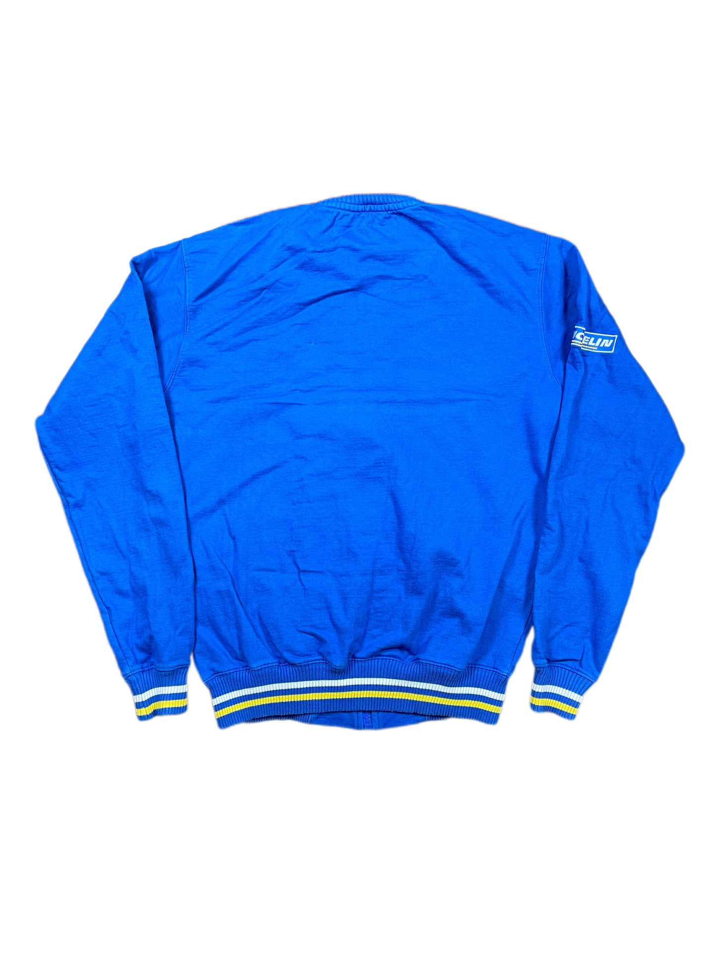 Vintage Michelin Zip Sweatshirt Blue - M