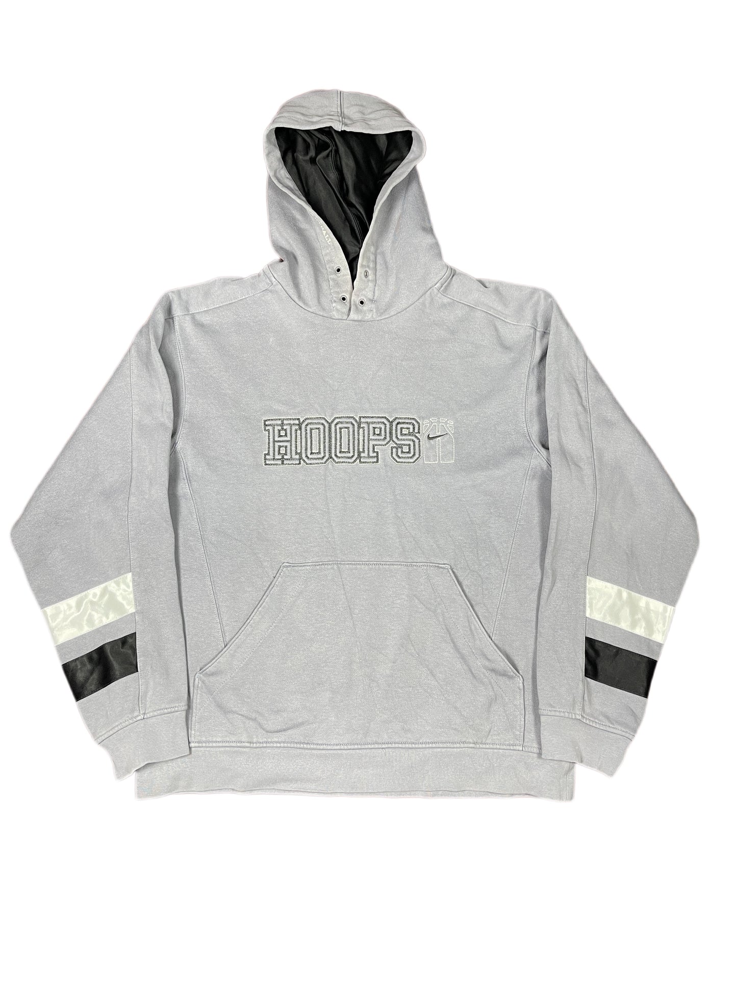 Y2k Nike Basketball Hoops Hoodie Gray - S