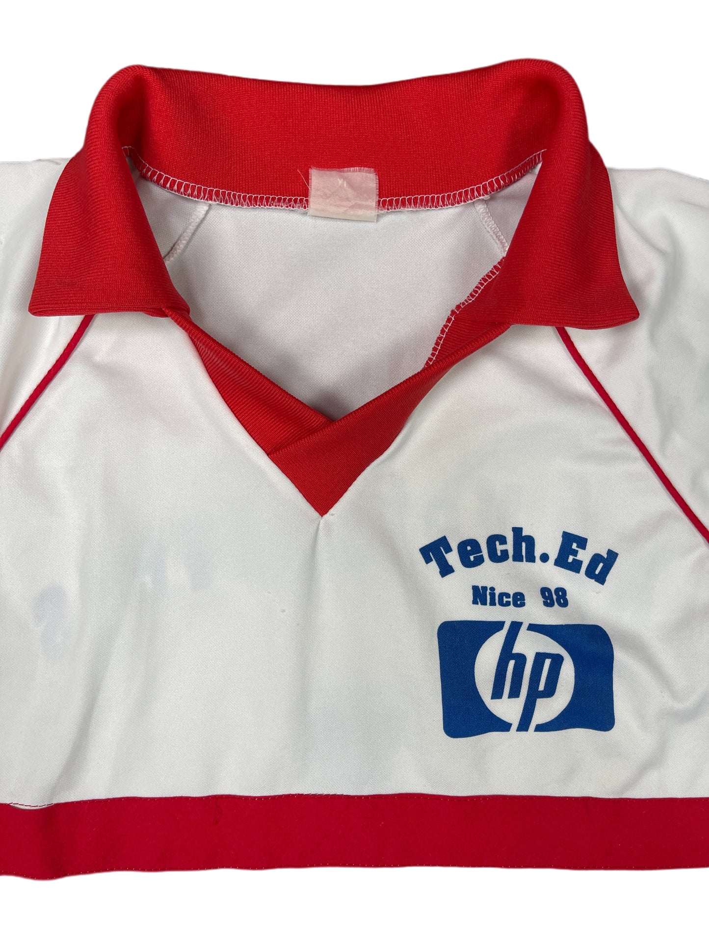 Vintage 1998 HP SPort T-Shirt White Red - L/XL