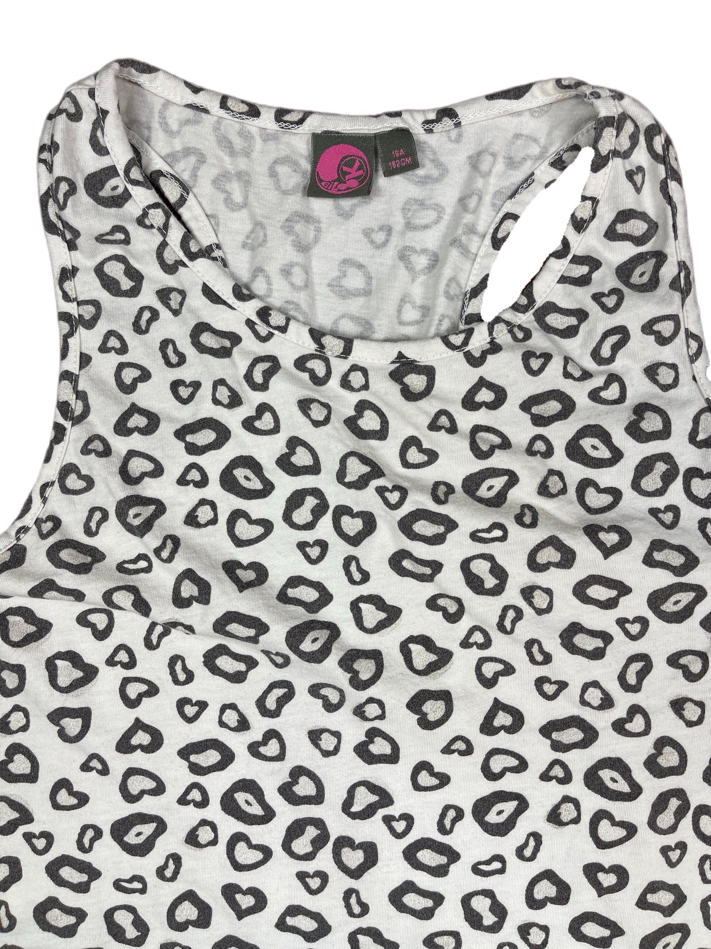 Y2k Sleeveless Top White - XS