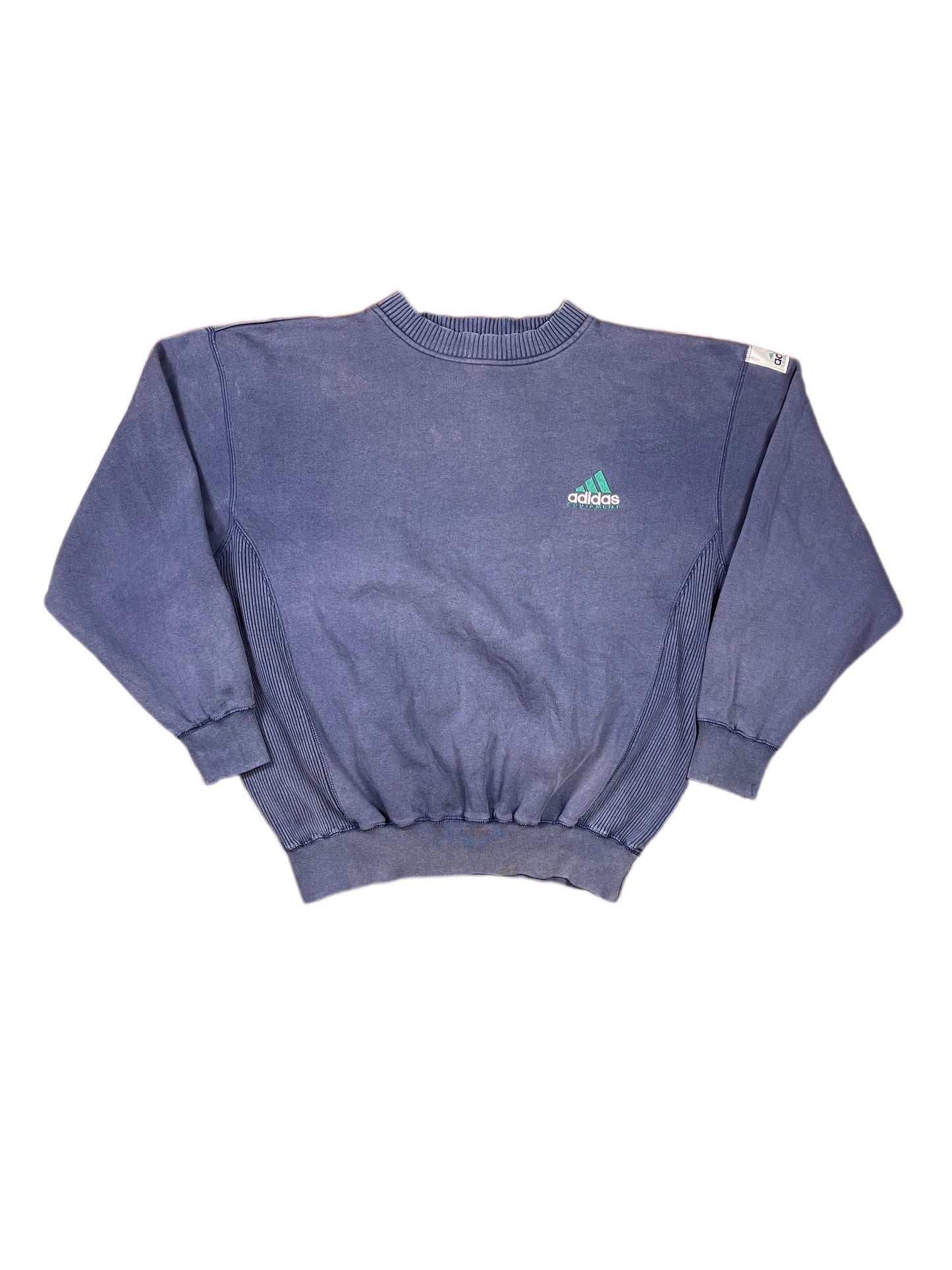 Vintage Adidas Equipment Sweatshirt Navy - M