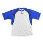 Vintage Adidas T-Shirt Blue White - L/XL