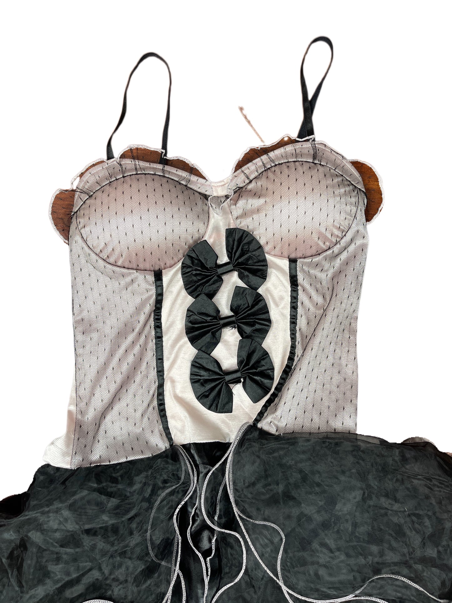 Y2k Goth Sleeveless Dress Black - XXL