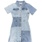 Zara Denim Dress Blue - S