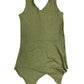 Y2k Dindia Sleeveless Top Khaki - S/M