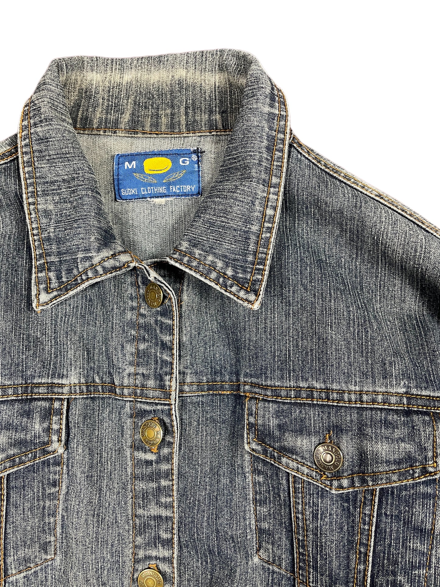Vintage MG Denim Jacket Blue - M