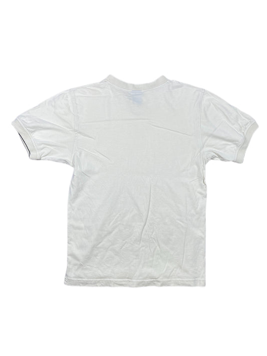 Vintage Nike 2000s T-Shirt Middle Swoosh Cream - S