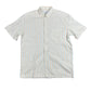 VIntage Beco Short Sleeve Shirt Striped Salmon Gray - L/XL