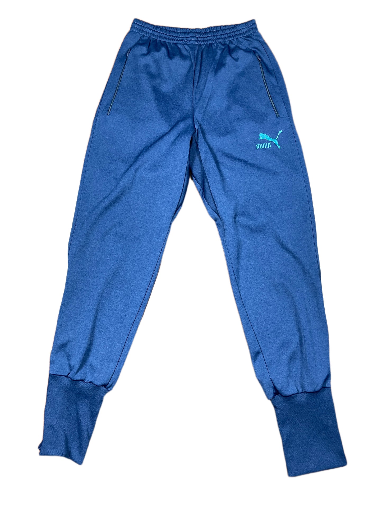 Vintage Puma Sport Pants Blue - XS