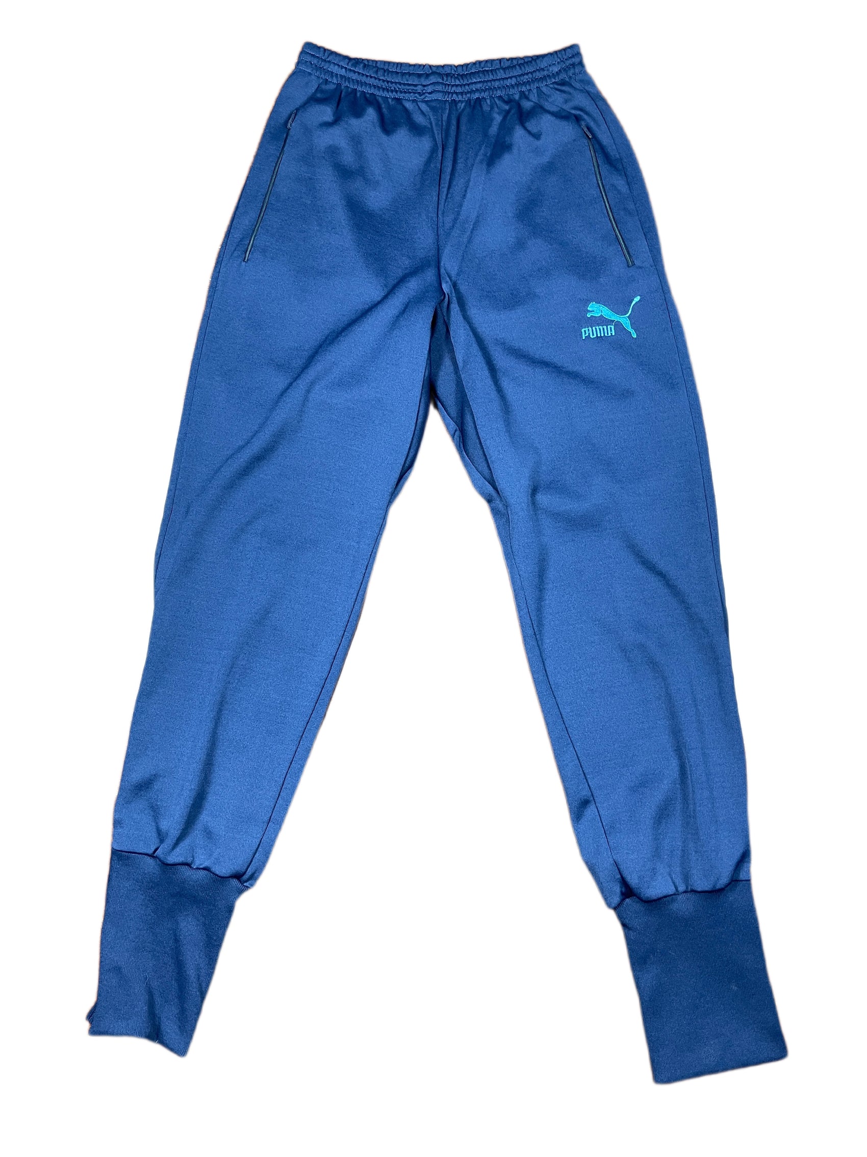 Vintage Puma Sport Pants Blue - XS