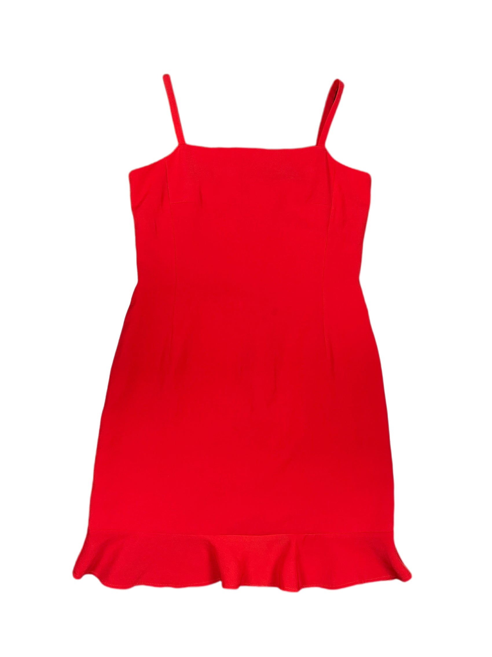 Alain Manoukain Sleeveless Dress Red - XL