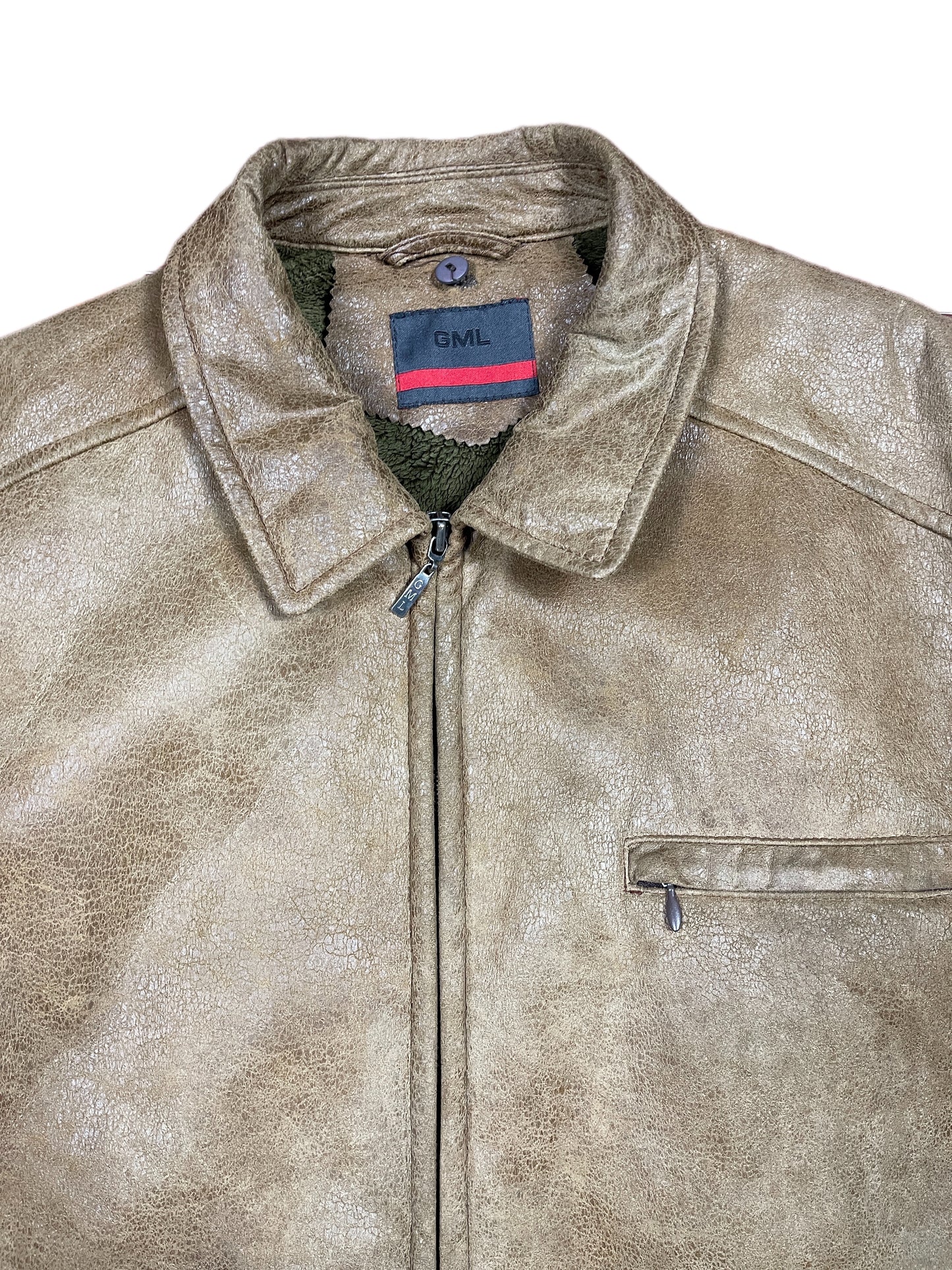 Y2k GML Jacket Brown - XXL