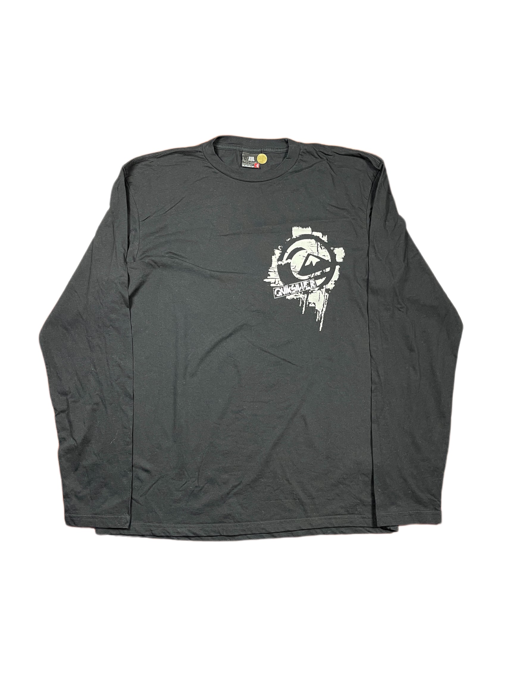 Y2k Quiksilver Longsleeve Black - XXL