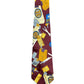 Vintage Cigarettes Tie Bordeaux