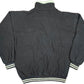 Vintage Hugo Boss Zip Sweatshirt Blue Cotton L/XL