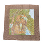Vintage Handkerchief Brown
