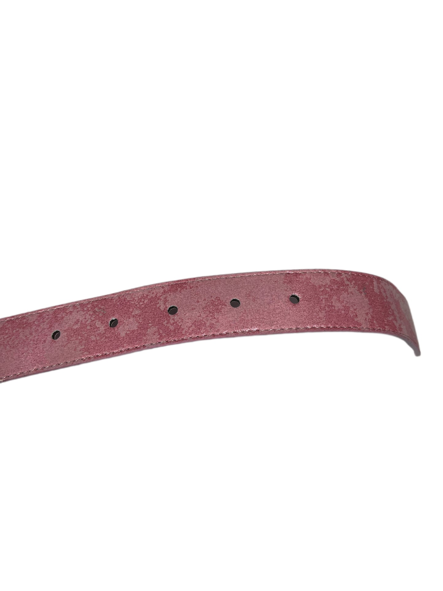 Y2k Playboy Belt Pink 2004