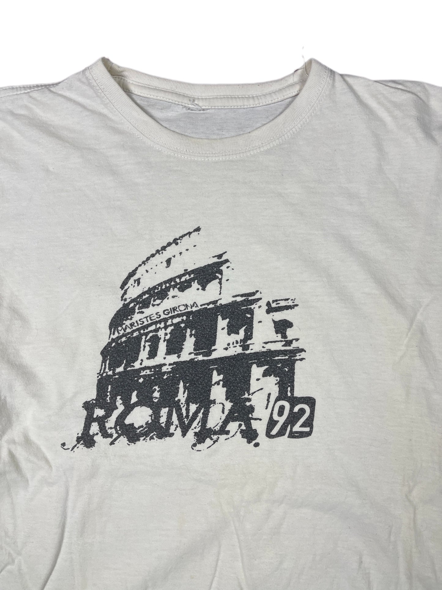 Vintage Roma Girona 1992 T-Shirt White S