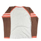Y2k Quicksilver Longsleeve Cream Brown - S