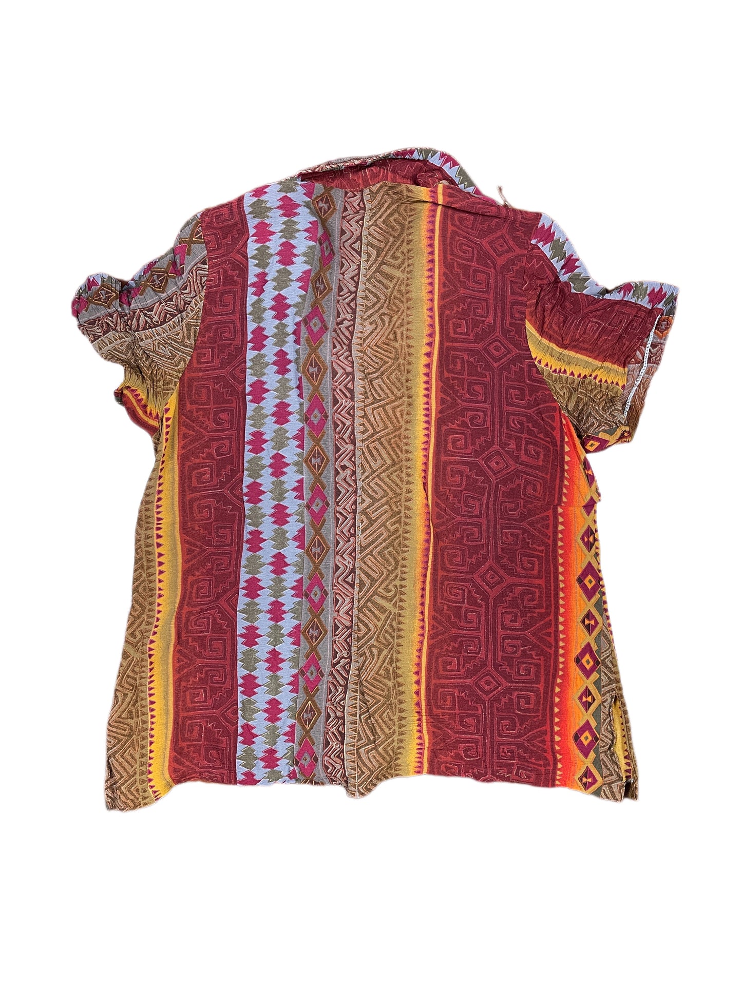 Short Sleeve Top Multicolor - M
