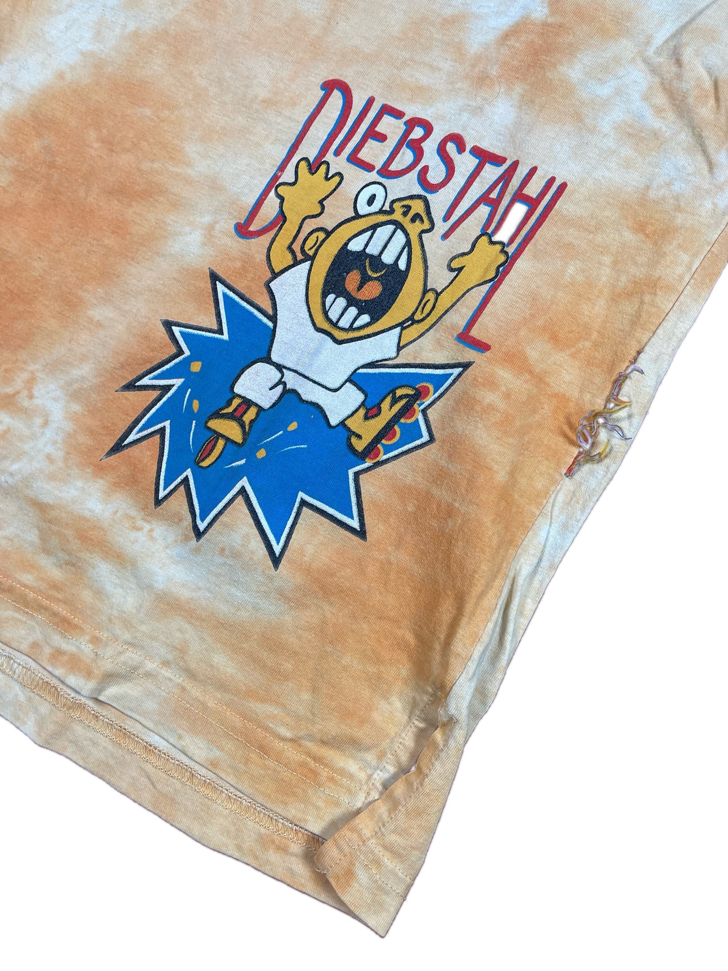 Vintage Diebstahl T-shirt Orange - S