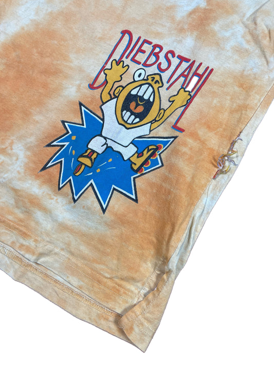 Vintage Diebstahl T-shirt Orange - S