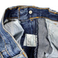 Bandolli High Waist Midi Denim Skirt Blue - XS