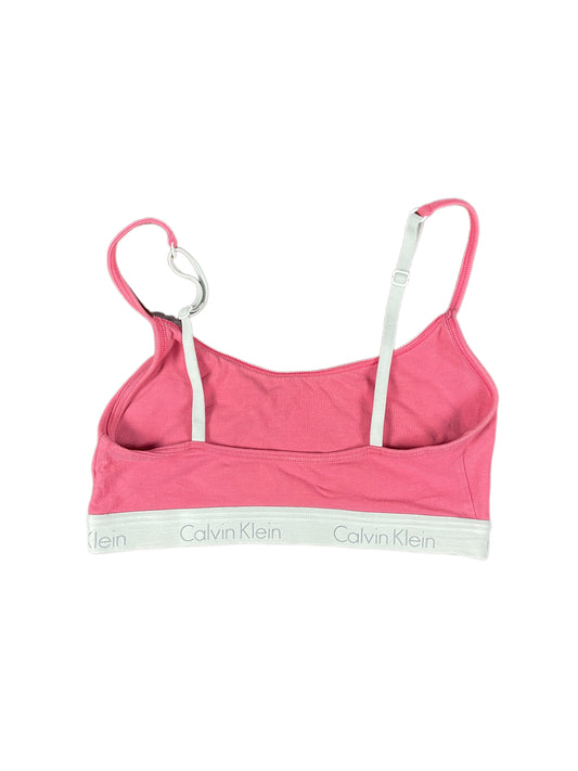 Calvin Klein Sleeveless Sport Top Pink - XXS