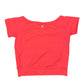 Y2k Nike 2000s Short Sleeve Top Red - M